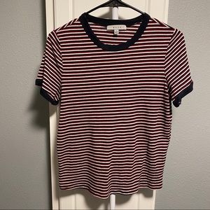 Gaze Striped Top L